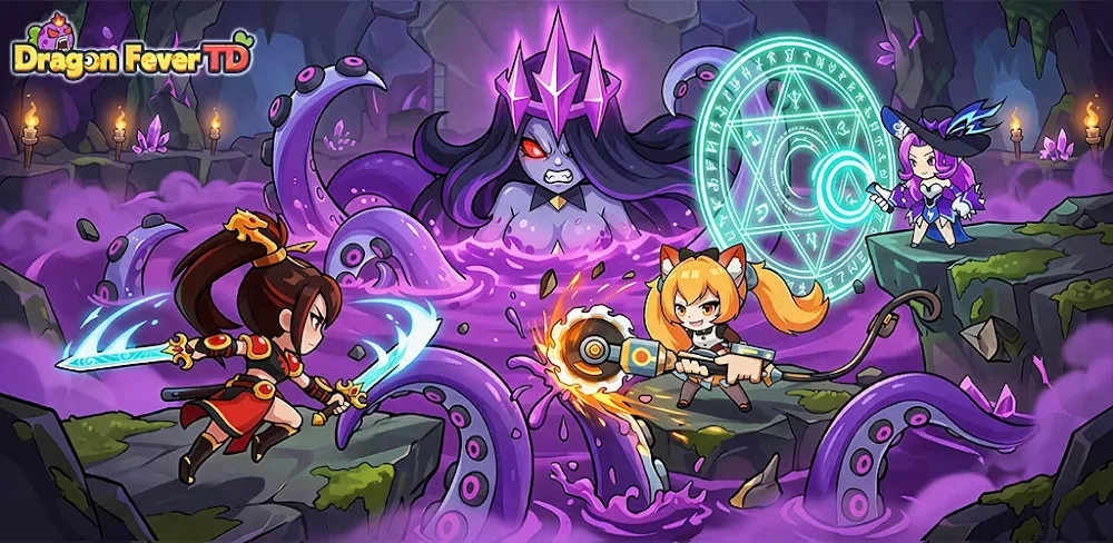 Dragon Fever TD! v2.2.21.0 MOD APK (Menu, Damage, God Mode)