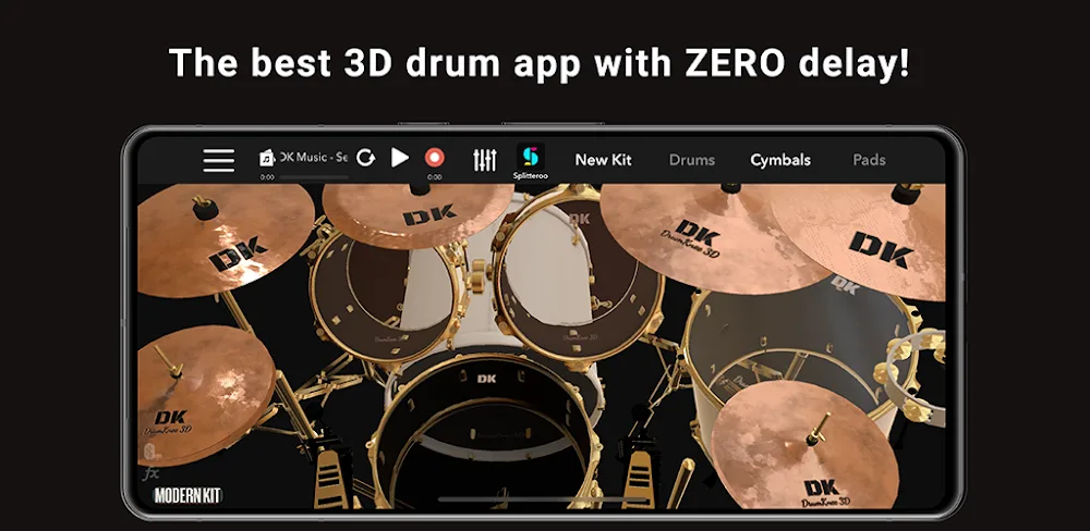 DrumKnee 3D Drums v1.1.9.9 MOD APK (Premium Unlocked)