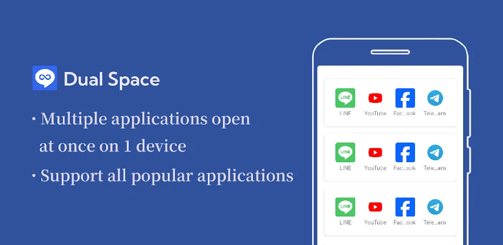 Dual Space : Multi App v1.1.83.0.20 MOD APK (Premium Unlocked)
