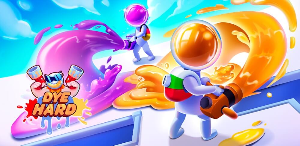 Dye Hard – Color War v1.1.0.388 MOD APK (Unlimited Coins, Gems, Remove ADS)
