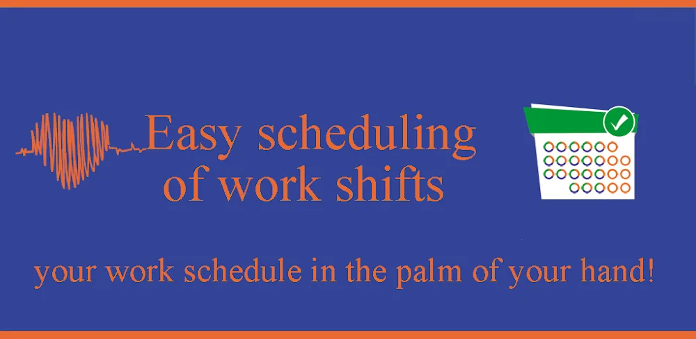 Easy work scheduling v1.1.8.0 MOD APK (Premium Unlocked)
