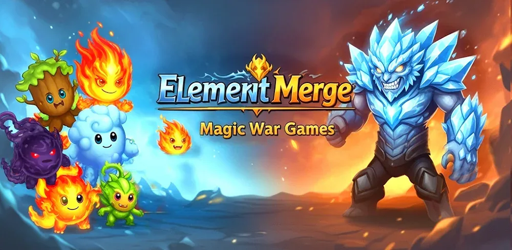 Elemental Merge Game v1.1.1.5 MOD APK (Menu, Coins, Damage)