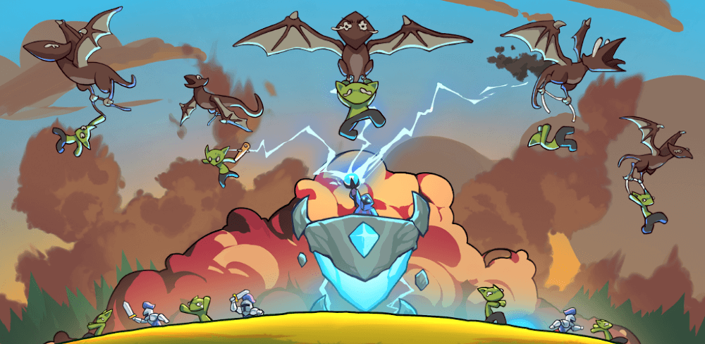 Idle Kingdom: TD Offline Game v1.1.0.320 MOD APK (Free Shopping, God Mode)