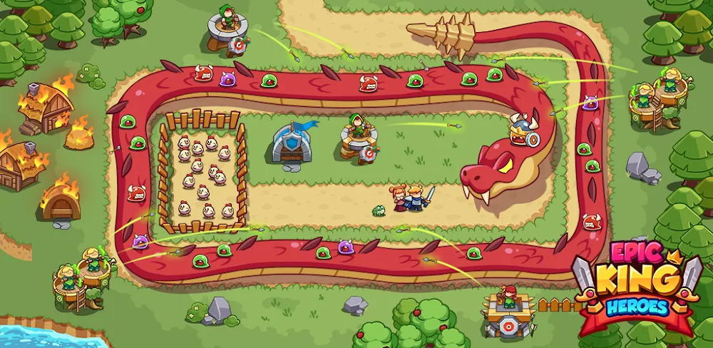 Epic King Heroes v1.1.0.49 MOD APK (Damage Multiplier, Currency, God Mode)