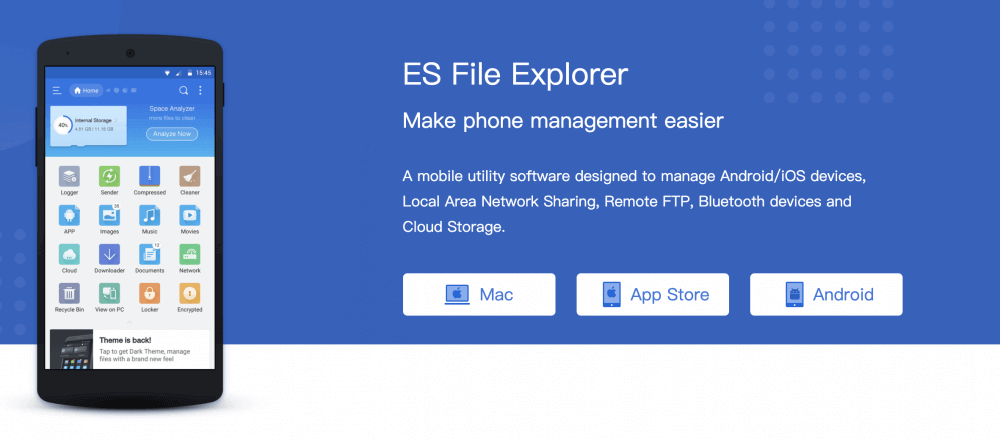 ES File Explorer v4.4.4.3.5 MOD APK (Premium Unlocked)