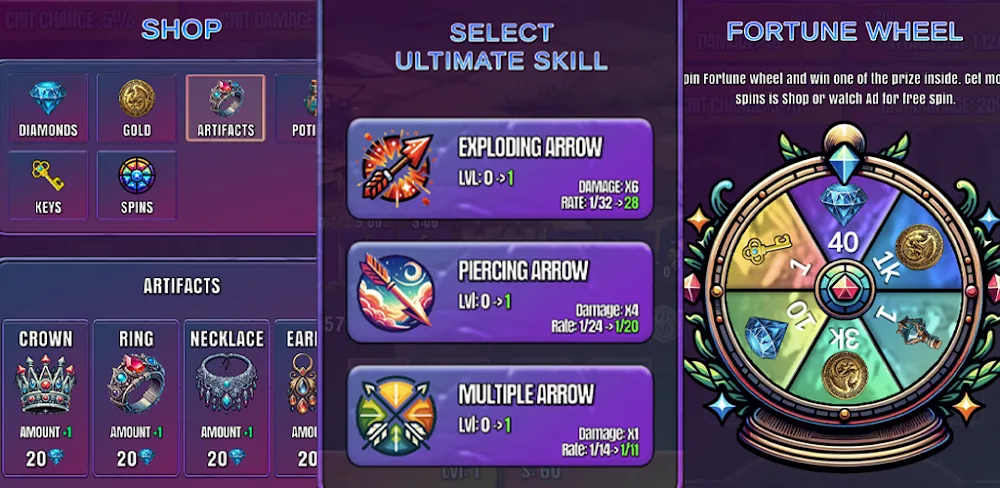 Exile Defender v1.1.1.36 MOD APK (Menu, Gems, God Mode)