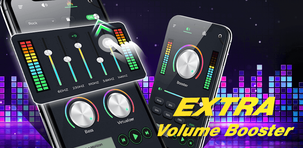 Extra Volume Booster Equalizer v5.5.9.6 MOD APK (Premium Unlocked)