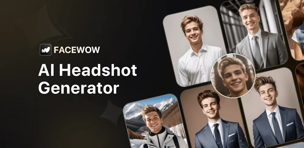 Facewow AI Headshot Generator v1.1.2.2.1 MOD APK (Premium Unlocked)