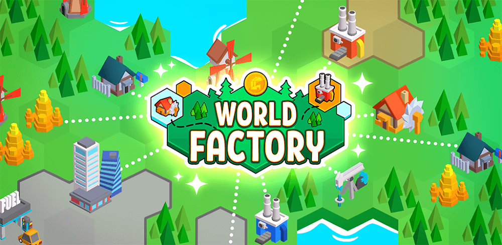 Factory World: Connect Map v1.1.63.1 MOD APK (Unlimited Coins)