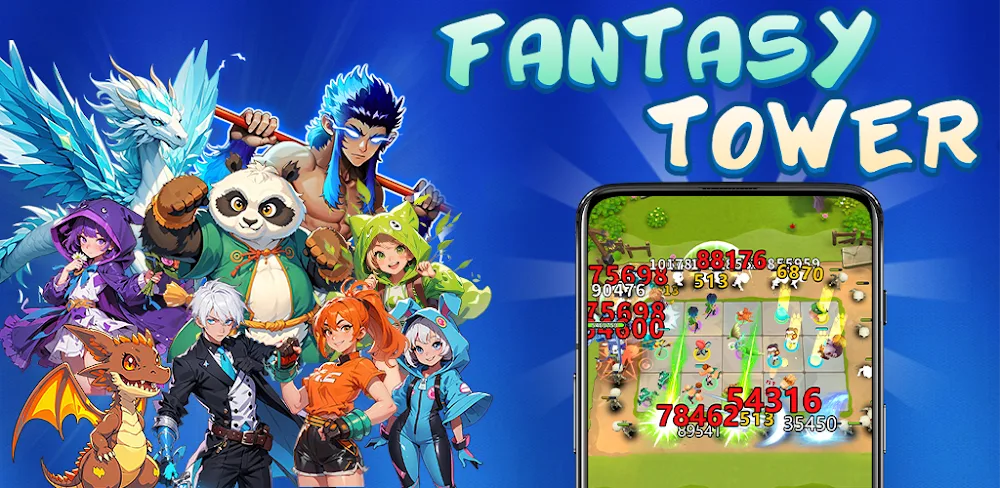 Fantasy Tower v4.0 MOD APK (Menu, High Attack Speed)