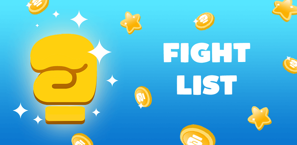 Fight List v5.5.8.0 MOD APK (Unlimited Money)