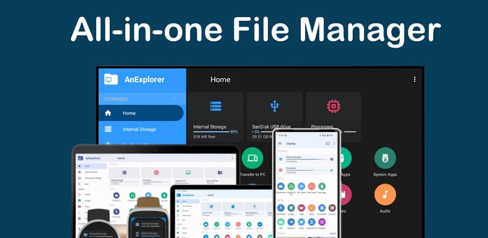 AnExplorer Pro v5.5.9.6 MOD APK (Full Version)