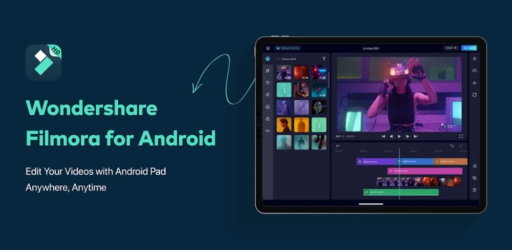 FilmoraHD v14.14.9.51 MOD APK (Premium Unlocked)