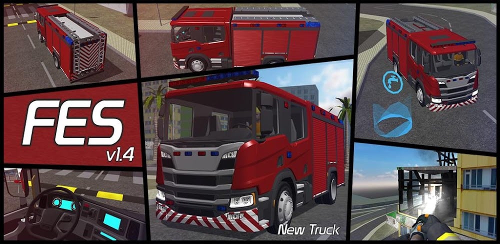 Fire Engine Simulator MOD APK v2.1 (Unlimited Money)
