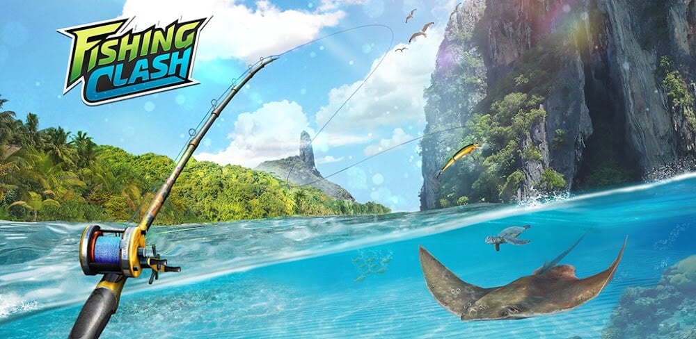 Fishing Clash v1.1.0.455 MOD APK (Big Combo, Auto Fishing)