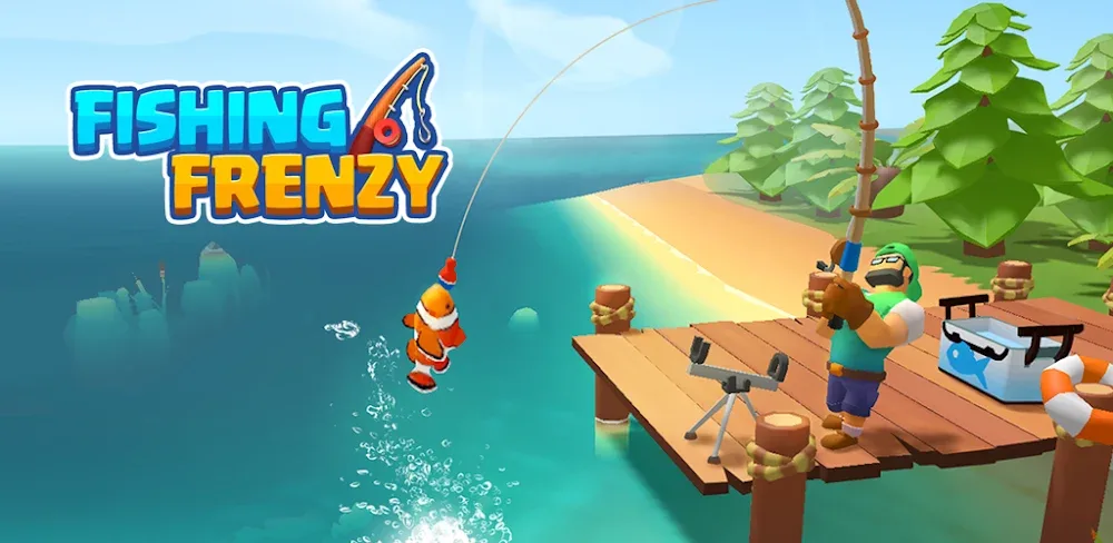 Fishing Frenzy Idle Hooked Inc v1.1.8.5 MOD APK (Menu, Speed Game, ADS Removed)