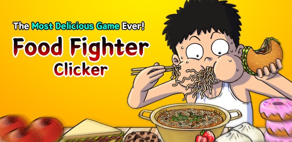 Food Fighter Clicker v10.10.16.9 MOD APK (Unlimited Gems, Free Purchase)