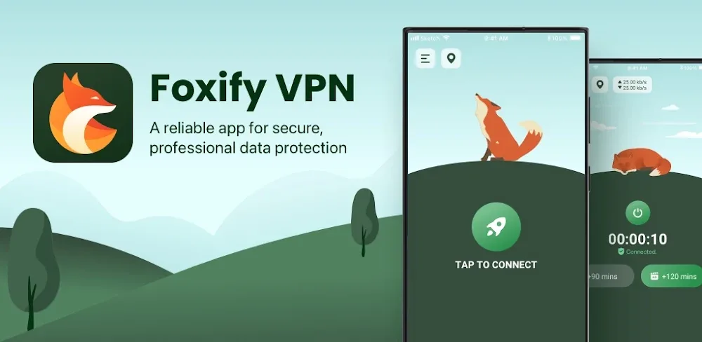 Foxify VPN v1.1.7.45 MOD APK (Premium Unlocked)