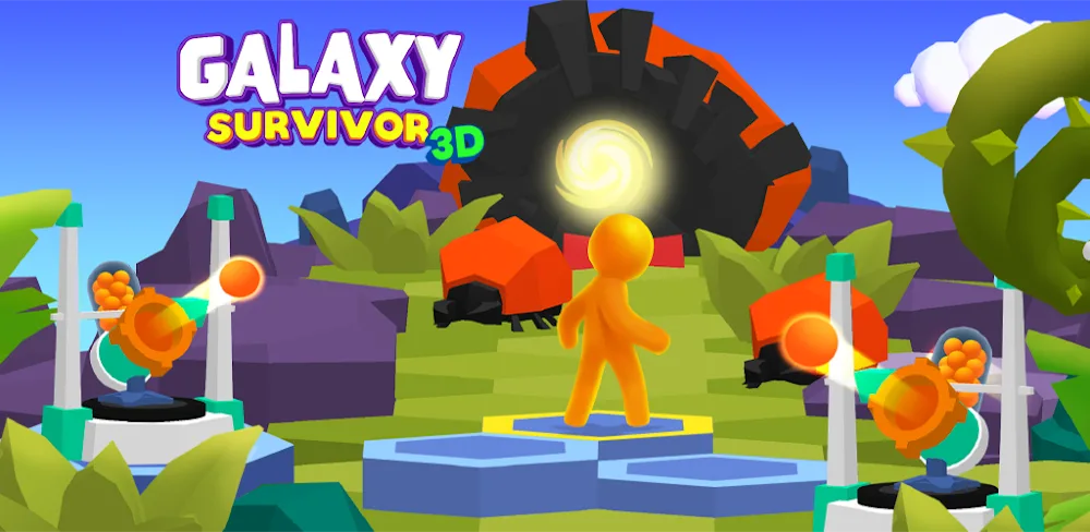 Galaxy Survivor 3D v24.7 MOD APK (Menu, High Storage, Speed)