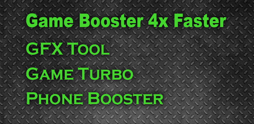 Game Booster 4x Faster v2.2.1.5 MOD APK (Premium Unlocked)