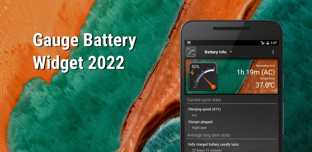 Gauge Battery Widget v7.7.2.2 MOD APK (Premium Unlocked)