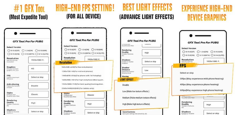 GFX Tool PUBG Pro v10.0 APK (Patched)