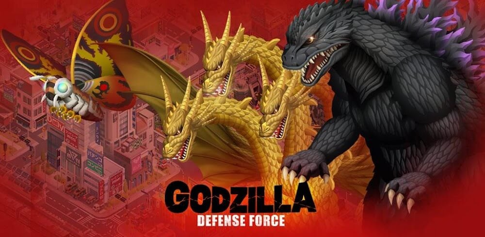 Godzilla Defense Force v2.2.3.18 MOD APK (Unlimited All Resources)