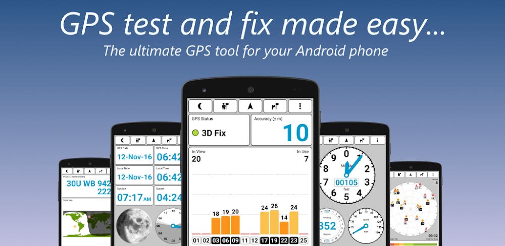 GPS Test v1.1.6.5 MOD APK (Premium Unlocked)