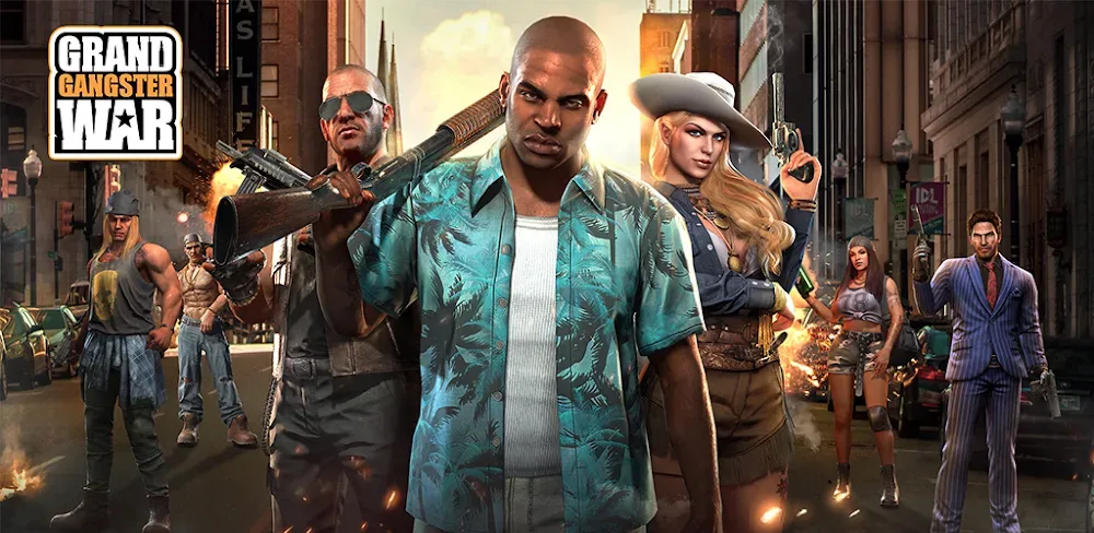 Grand Gangster War v1.1.4.7 MOD APK (Menu, Game Speed)