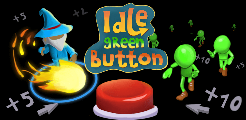 Idle Green Button MOD APK v4.4.2.0 (Free Rewards)