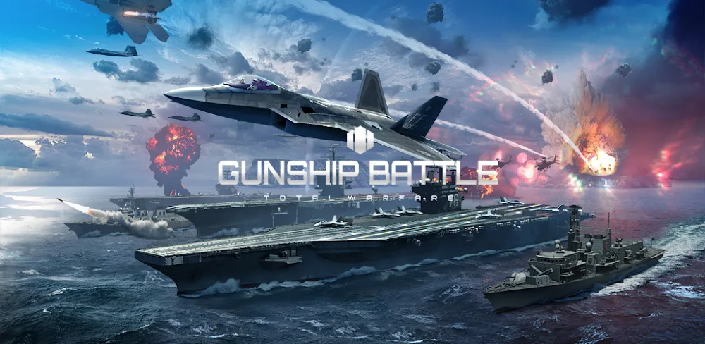 Gunship Battle Total Warfare v8.8.7.43 MOD APK (Menu, Unlimited All)