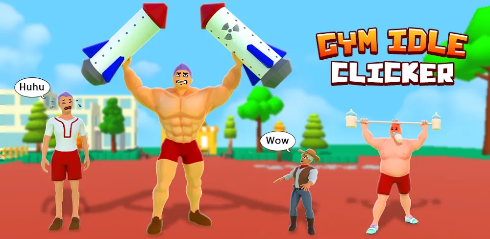 Gym Idle Clicker: Fitness Hero v1.1.0.61 MOD APK (Unlimited Coins, Unlocked Items)