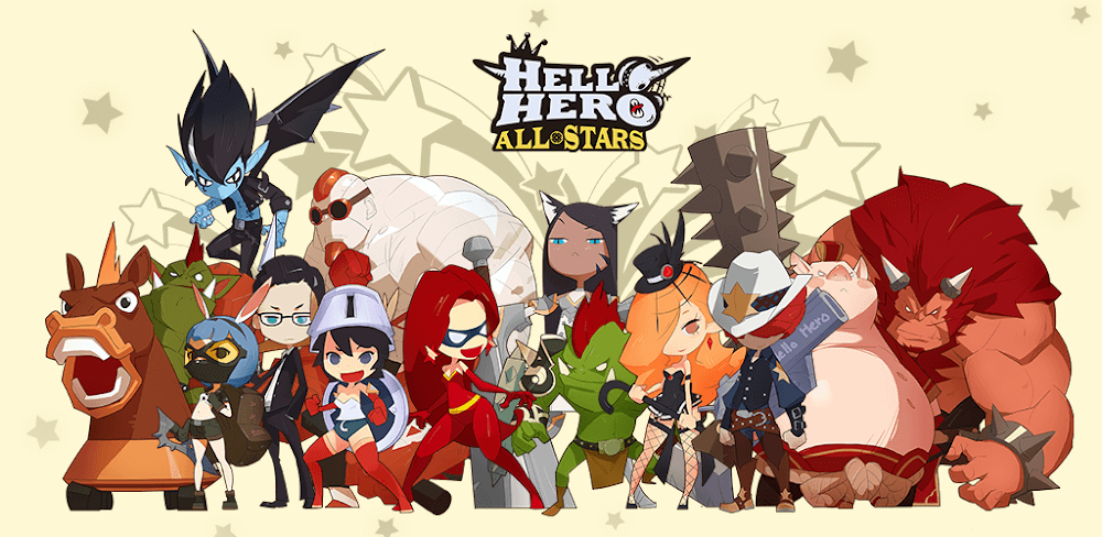 Hello Hero All Stars MOD APK v2.2.15.0 (No Skill CD, Angel Mode, Always Crit)