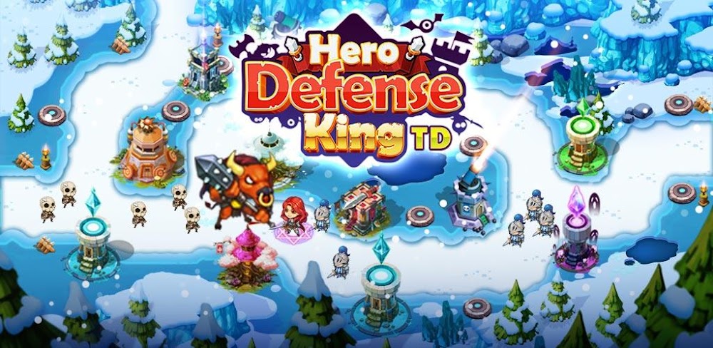 Hero Defense King v1.1.0.44 MOD APK (Unlimited Diamond)