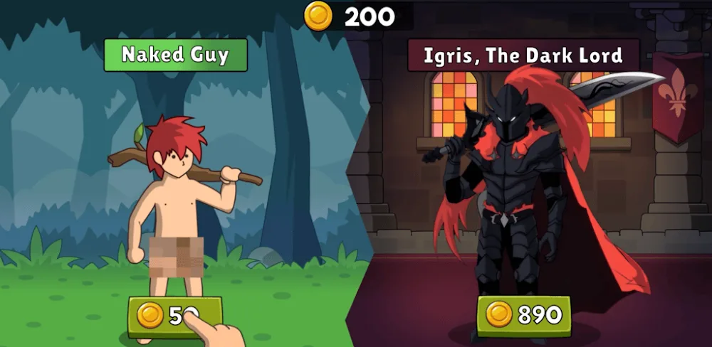 Hero Hero Clicker v2.75 MOD APK (Menu, Unlimited Diamonds)