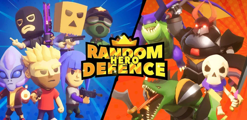 Hero Random Defense v1.1.3.1 MOD APK (Unlimited Gold, Gems)