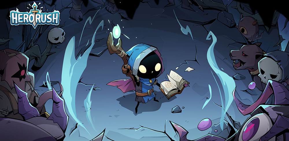 Hero Rush – Idle RPG v5.5.5.5089 MOD APK (Free Purchase, Unlimited Skill)