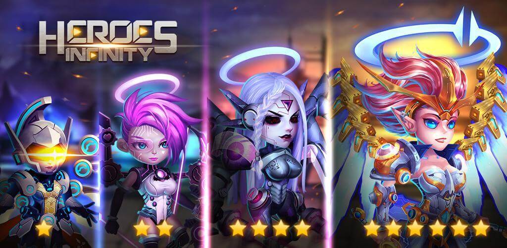 Heroes Infinity v1.1.38.0 MOD APK (Unlimited Coins/Diamonds)