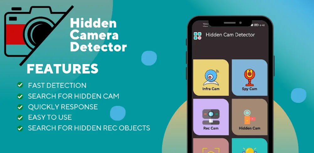 Hidden Camera Detector Spy Cam v3.3.1.1 MOD APK (Premium Unlocked)