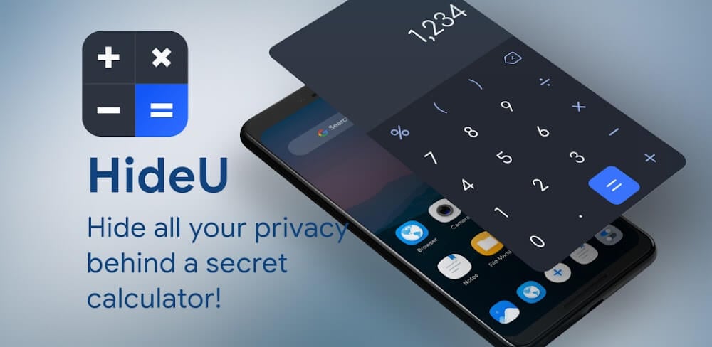 HideU: Calculator Lock v2.2.3.8 MOD APK (Premium Unlocked)