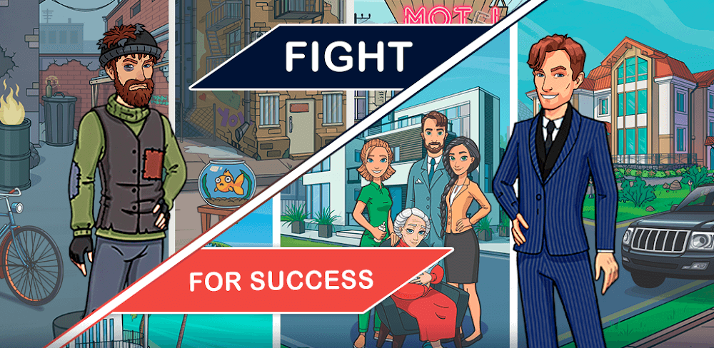 Hobo Life: Business Simulator v2.2.3.5 MOD APK (Unlimited money, Ads removed)