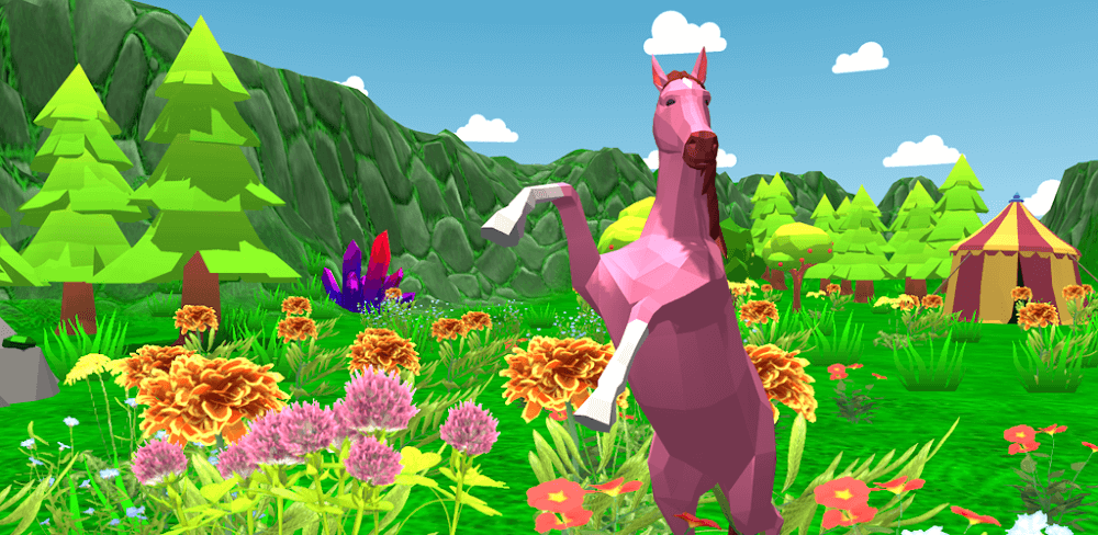 Horse Family v1.1.063 MOD APK (Unlimited Coins, Foods)