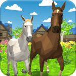 Horse Family v1.1.063 MOD APK (Unlimited Coins, Foods)