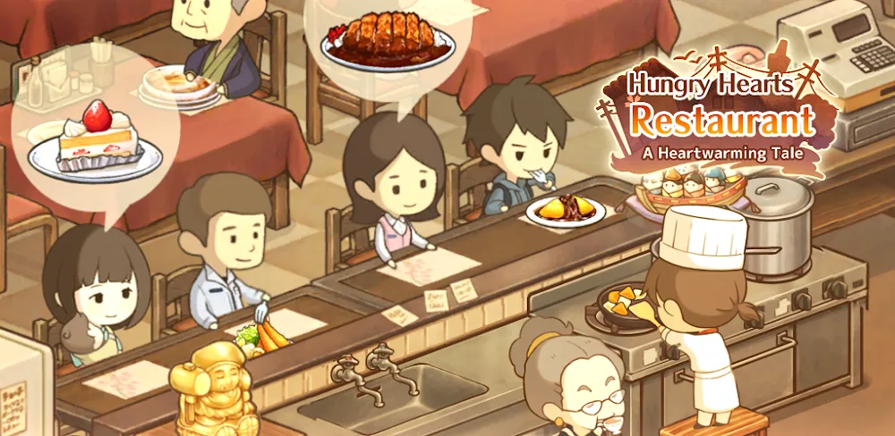 Hungry Hearts Restaurant v1.1.1.3 MOD APK (Menu, Unlimited Gold, Heart)