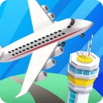 Idle Airport Tycoon v1.5 MOD APK (Menu, Money, Speed)