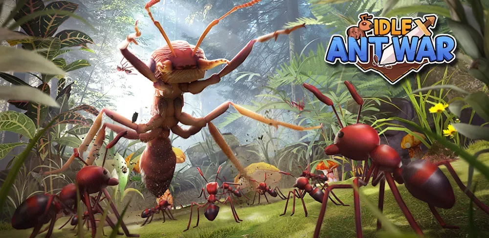Idle Ant War v9.5 MOD APK (Unlimited Gems)