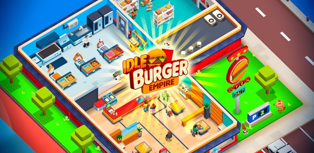 Idle Burger Empire Tycoon v1.18 MOD APK (Unlimited Money)
