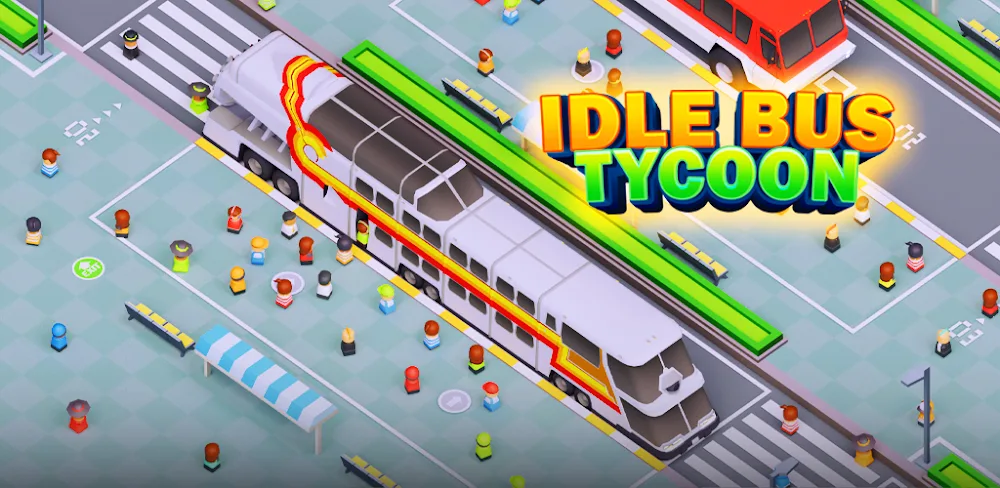 Idle Bus Station v1.1.9.4 MOD APK (Free Shopping, No-ADS)