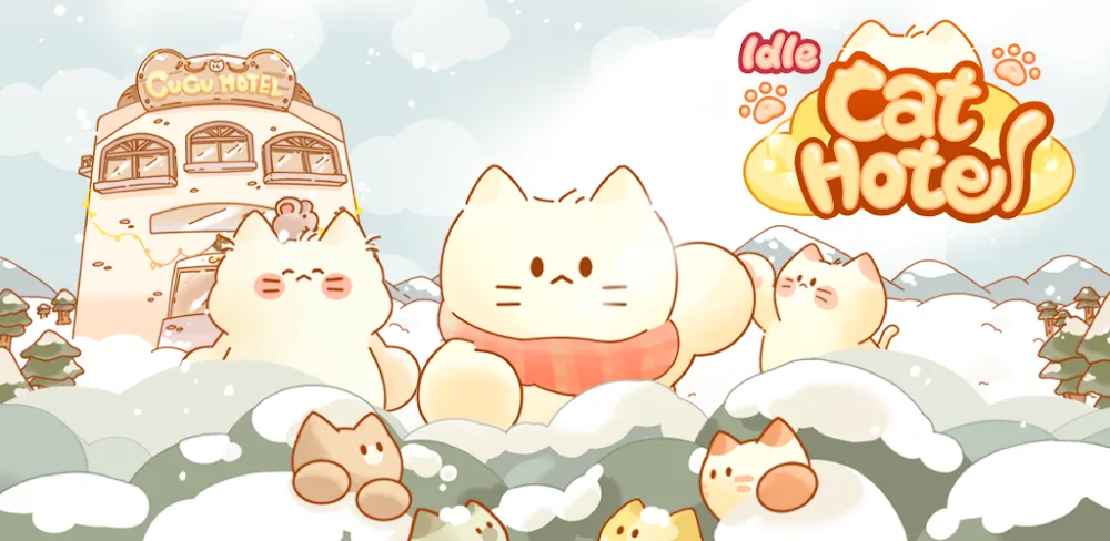 Idle Cat Hotel v1.1.0.50 MOD APK (Unlimited Gems, Golds, XP)