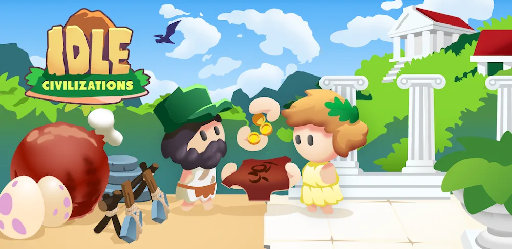 Idle Civilizations – Evolution v1.1.0.43 MOD APK (Menu, Speed Hack, Remove ADS)